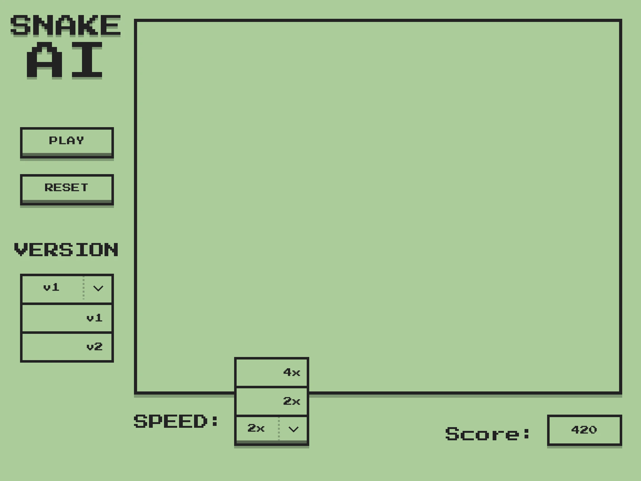 Snake AI Simulation